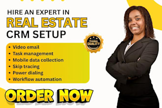 setup real estate CRM dubb CRM realty commander taroworks freedomsoft mojo diale