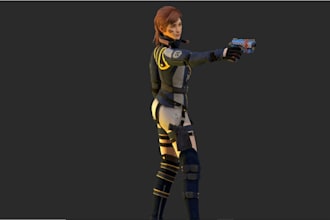 unique high poly 3d character,roblox model,animaze,ue5 rig,vrchart,3d muse nsfw
