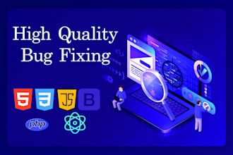 repair website errors HTML CSS javascript code