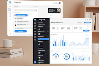 build telegram e commerce bot with admin dashboard