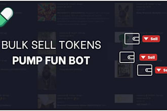 make meme coin bundler, volume, rank bot on solana, pumpfun, pumpswap, sui, evm