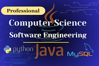 do computer science, software engineering and python programming projects