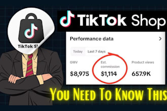 tiktok shop VA on profit share base