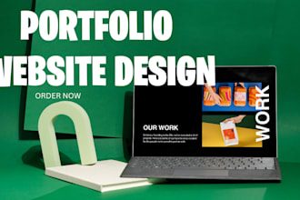 design a professional and stunning portfolio website