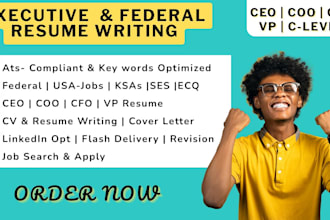 craft a powerful executive resume and guide your job search strategy