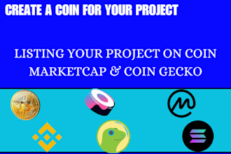 do fast token listing, ico listing, coin listing on coinmarketcap, coingecko cex