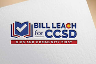 do a unique political campaign logo with unlimited revisions