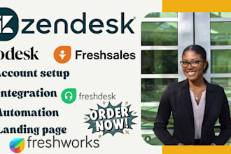 zendesk CRM freshdesk gorgias flodesk  freshworks freshsales vagaro calendly