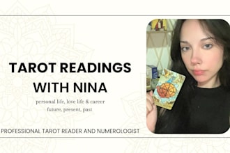 provide a professional, full tarot reading for you in 24 hours or less