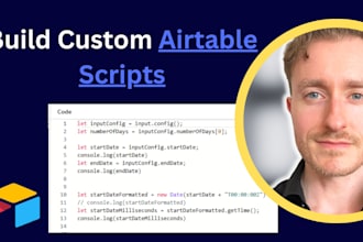 build you an airtable custom script