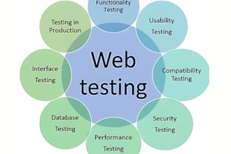 do website QA testing software app usability tesing quality assurance bug report