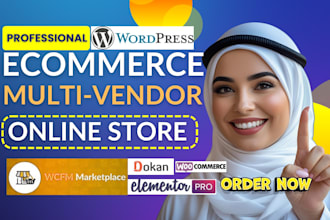 build multi vendor woocommerce online store marketplace wcfm dokan website