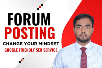 manually provide 200 forum posting backlinks high da pa with low spam score
