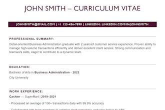 rewrite and improve your resume using advanced ai prompts