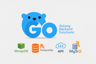 be your expert golang backend developer for apis, databases, and integrations