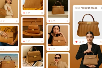 create professional product photos for handbags, backpacks and luggage