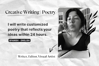 write custom poems about any topic or person of your choice