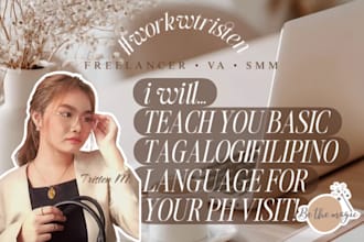 teach you tagalog or filipino language for your next ph visit trip