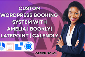 setup custom amelia bookly latepoint calendly booking on your wordpress website