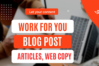 be your SEO website content writer and designing