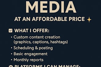 manage business social media