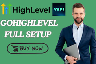 do gohighlevel account setup make com automation vapi ai a2p gohighlevel expert