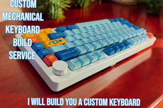 design custom pcb, firmware, layout and enclosure for your mechanical keyboard