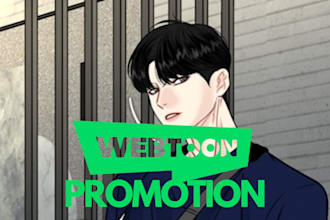 promote your webtoon organically, webcomic promotion, comic, tapas, manga