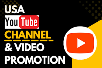 do organic USA youtube video promotion, usa channel promotion to US audiences