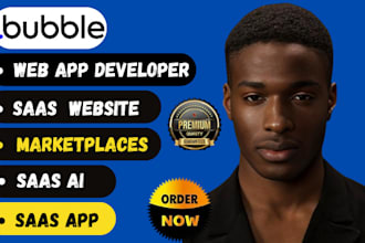 build mvp, saas web app, marketplace with bubble, bubble developer with ai