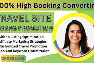 travel site promotion airbnb listing travel affiliate marketing airbnb google ad