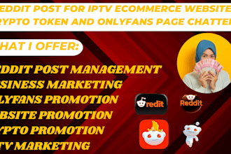 do reddit post management for iptv business website crypto token ai saas product