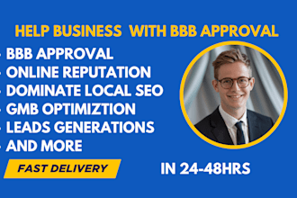 help businesses get bbb approval online reputation, do bbb approval in 24hrs