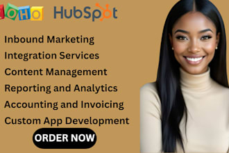 setup zoho and hubspot CRM campaigns automation, workflow professionally