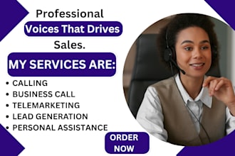 do telemarketing, real estate, lead generation, appointment setting