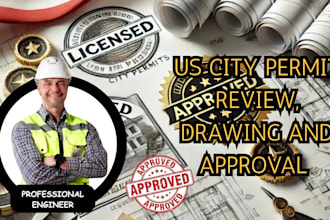 do structural engineer, kansas, nevada, oregon pe stamp for city permit