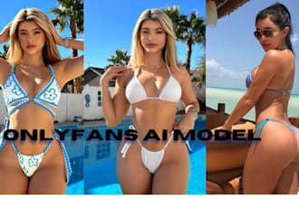 create human ai influencer, consistent avatars for ofm fanvue onlyfans model