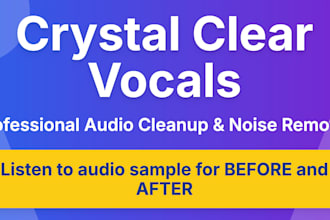 clean up your audio