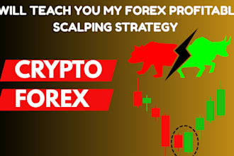 teach you my profitable forex scalping strategy for forex trading crypto trading