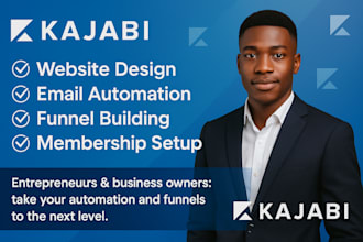 build setup kajabi online course kajabi expert kajabi funnel kajabi landing page