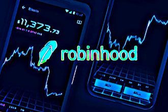 build  robinhood bot, stock trading bot, coinbase bot, binance bot and fix bot