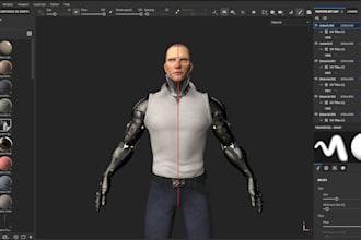 bake and texture your 3d character using a professional pbr workflow