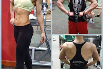 coach you in person to lose fat and gain muscle
