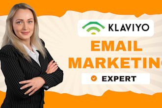 setup klaviyo welcome emails product launch sales follow up email automation