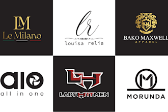 design professional lettermark logo for your business