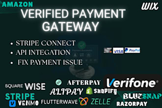 integrate stripe connect wix fix payments and API gateway error subscription