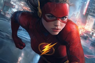 comic book art, comic book illustration and design