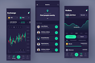 develop crypto wallet app fintech app payment app crypto wallet app ui