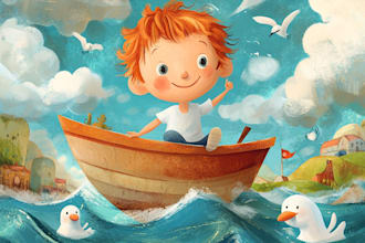design children book illustration and cover children story