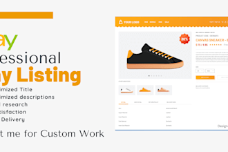 create SEO optimized ebay listings that sell